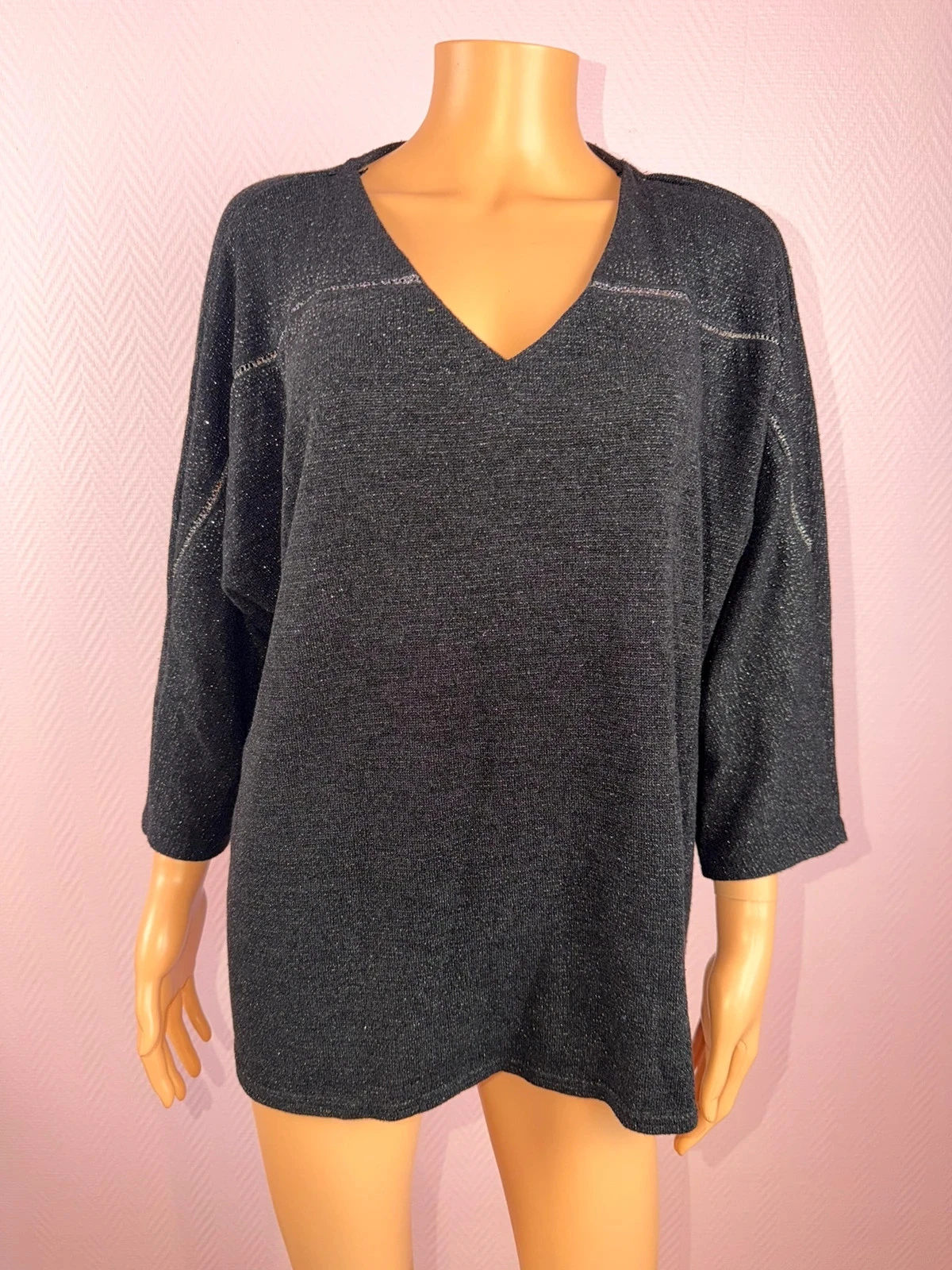 Shiny women's top never used size 46/48 – photo 2